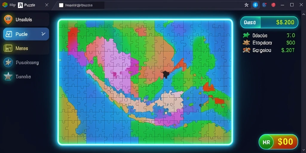 Screenshot aplikasi CAHAYATOTO memperlihatkan karakter-karakter unik yang bisa dimainkan.