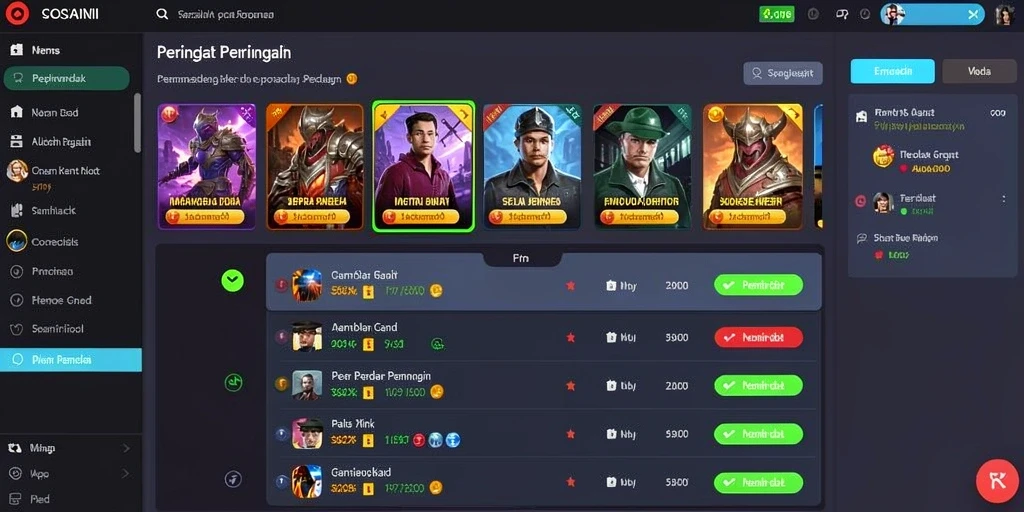 Misi yang beragam dan menantang.