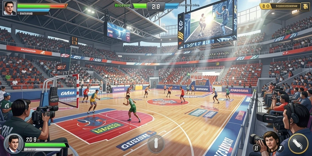 Screenshot memperlihatkan fitur multiplayer yang seru.