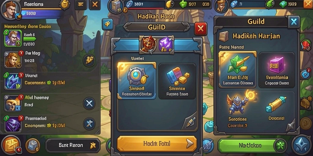 Mode multiplayer yang seru dan kompetitif.