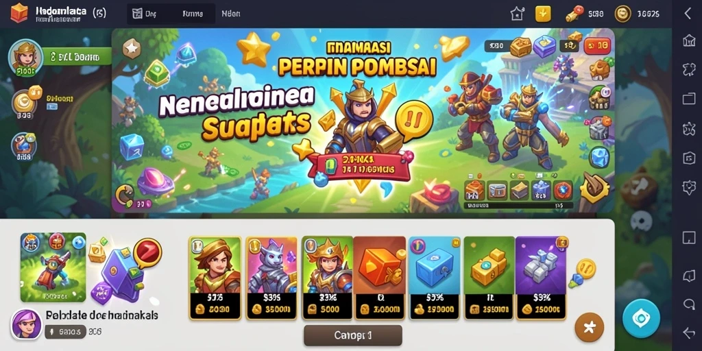 Fitur pembaruan dengan level dan karakter baru.