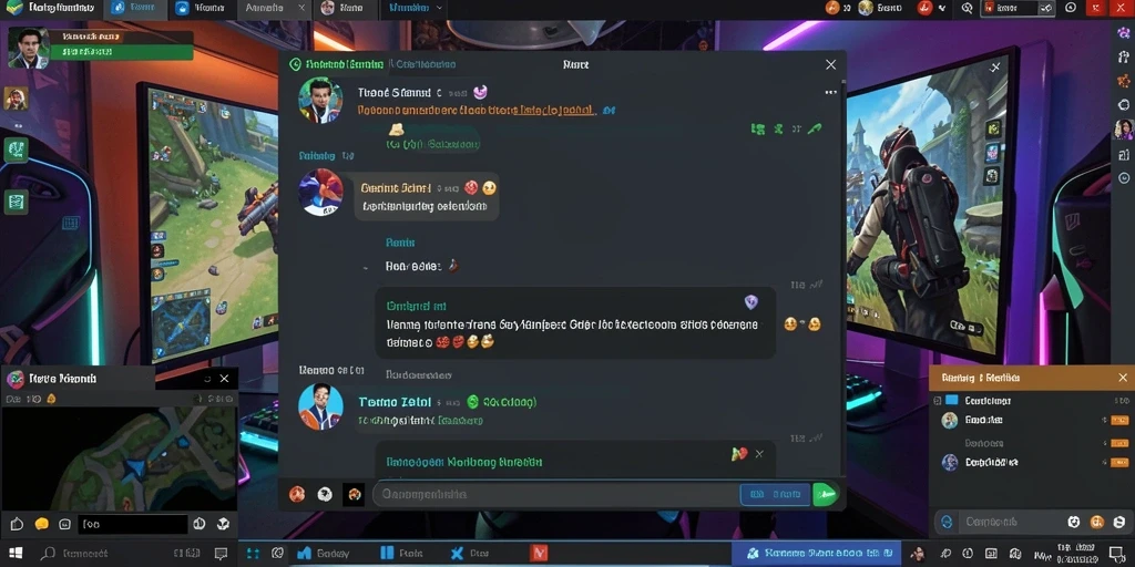 Screenshot fitur komunitas yang interaktif.