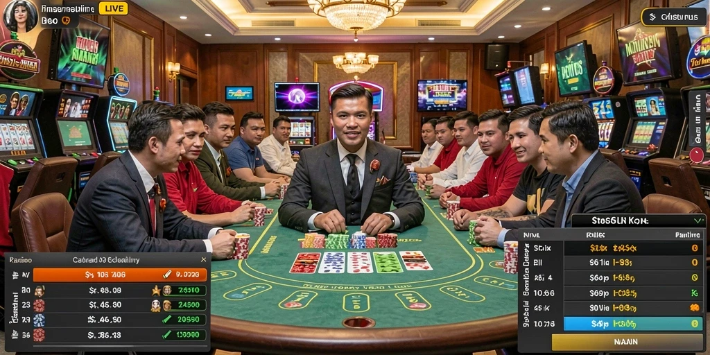 Fitur komunitas untuk interaksi dengan pemain lain.