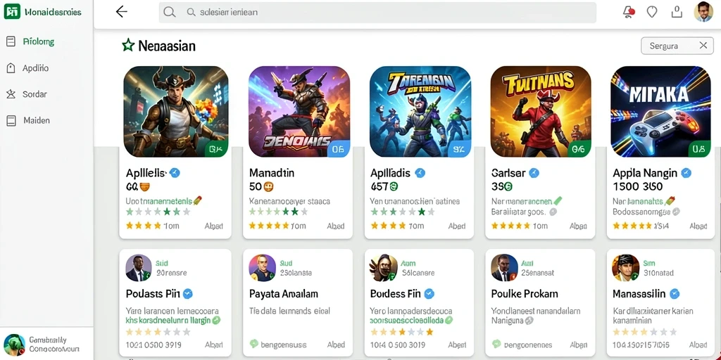 Fitur chat yang memungkinkan interaksi seru antar pemain.