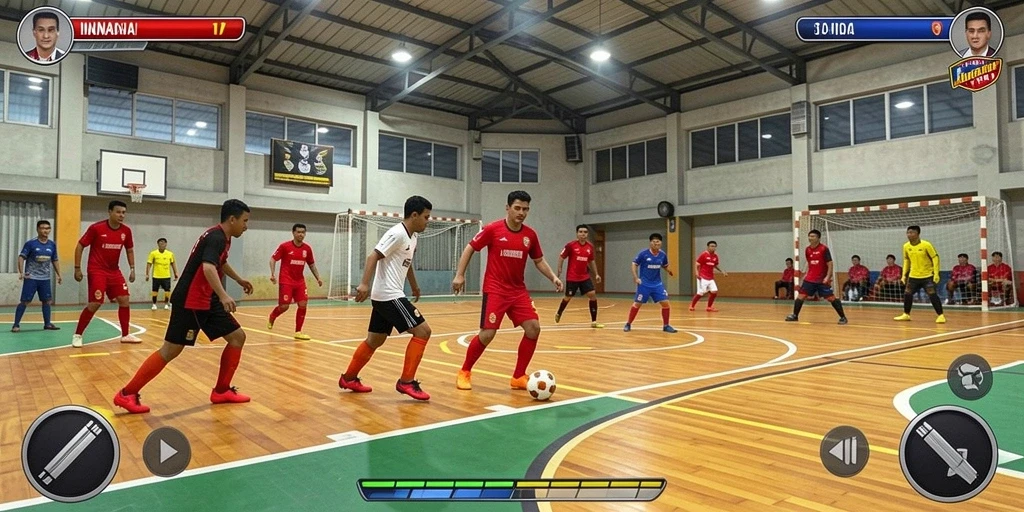Fitur live chat membuat permainan lebih interaktif.