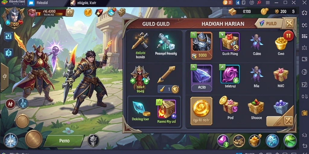Fitur jackpot progresif yang mendebarkan.